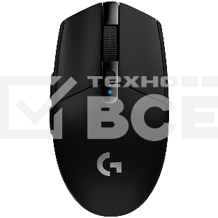 Мышь беспроводная Logitech G305 Lightspeed черный, 12000 dpi, радиоканал, USB, кнопки - 6