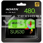 Накопитель SSD ADATA SU630, 480Gb, SATA III, 2.5