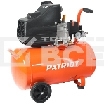 Компрессор PATRIOT EURO 50/2601.8кВт 220В 260л/мин 50л выход быстросъём елочка 8мм, фото 1