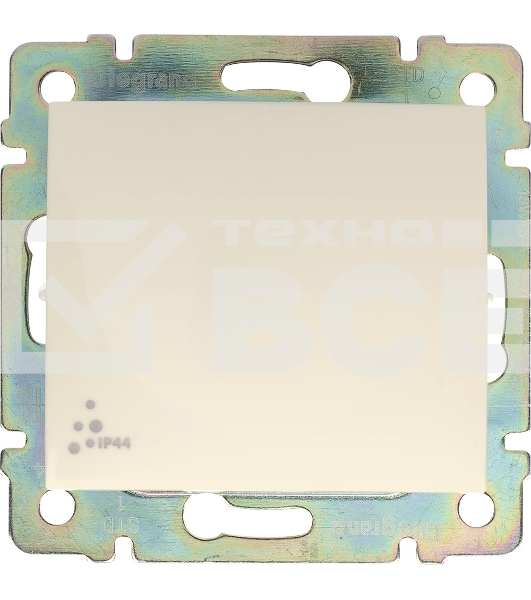 Выключатель Legrand Valena 10A, IP44, слоновая кость, 774101
