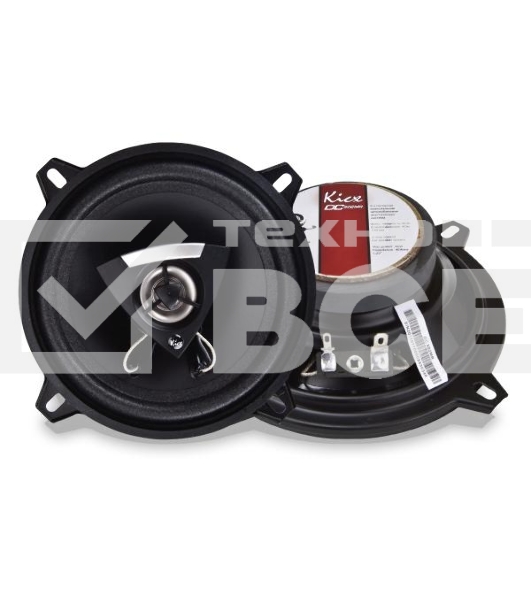 Колонки автомобильные Kicx DC 502MR 90Вт 91дБ 4Ом 13см (5дюйм) (ком.:2кол.) коаксиальные двухполосные