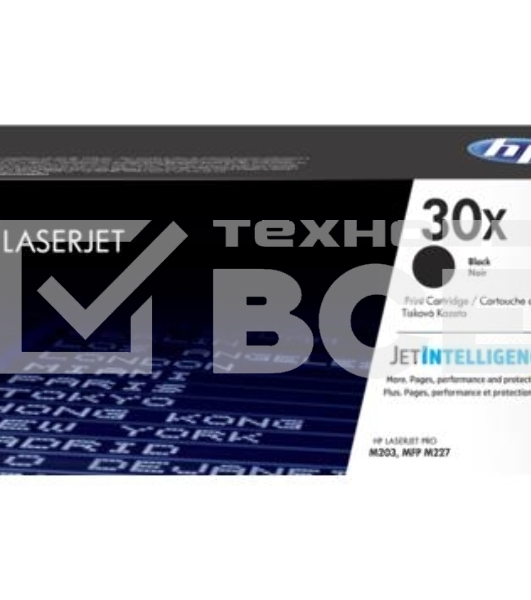 Картридж лазерный HP 30X черный для LJ Pro M203/M227 (3500стр.)