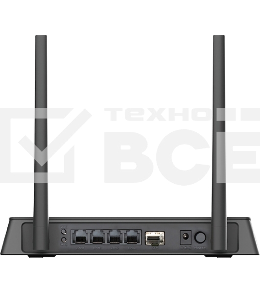 Маршрутизатор D-Link Беспроводной маршрутизатор N300 с гигабитным оптическим WAN-портом