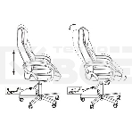 Кресло игровое Бюрократ VIKING 6 KNIGHT B FABRIC черный крестовина металл/пластик, фото27