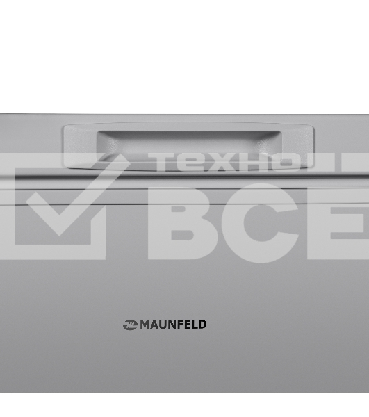 Морозильный ларь Maunfeld MFL200GR, серый, 200л