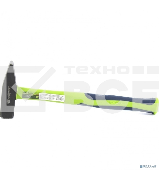 Молоток слесарный Сибртех, 600 г, фибергласовая обрезиненная рукоятка