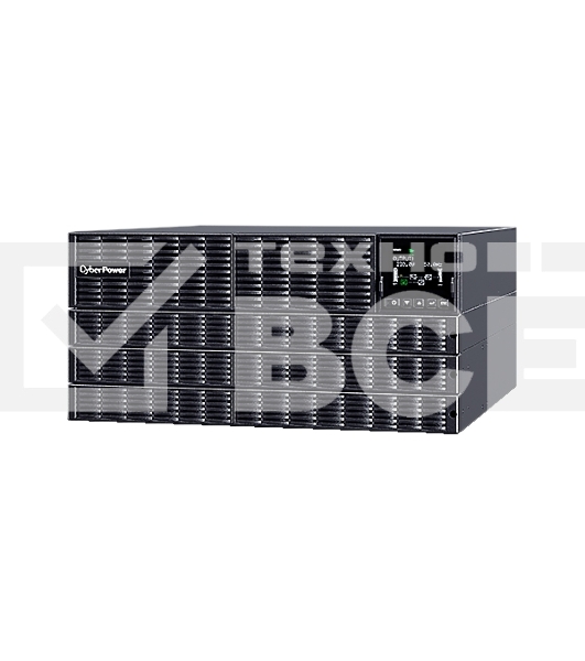 Источник бесперебойного питания CyberPower OLS6KERT5U Online 6000VA/6000W USB/RS-232/Dry/EPO/SNMP/CloudCard/(4 IEC С13, 4 IEC C19, terminal block)/bat.detect./МВ NEW