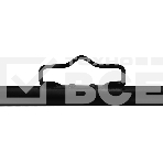 Экран Cactus 150x150см Map type CS-PSRM-150x150-BK 1:1 настенно-потолочный рулонный черный, фото3