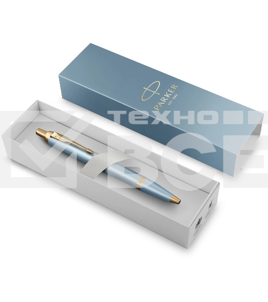 Ручка шариковая Parker IM Writing Rituals K331 (2203894) бирюзовый M син. черн. подар.кор.