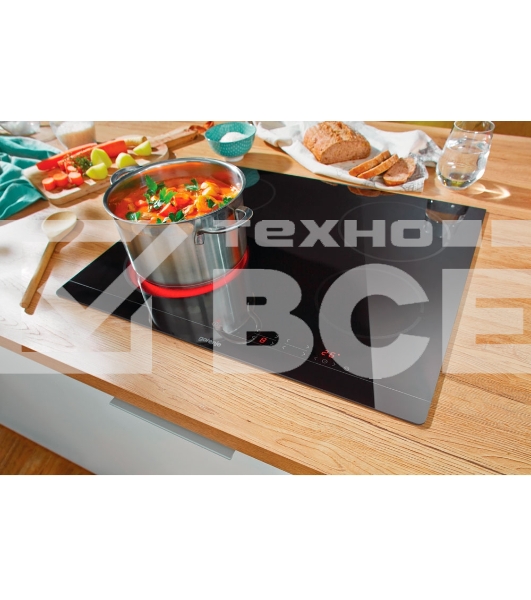 Электрическая варочная поверхность Gorenje ECT641BSCE Hi-Light, независимая, черный