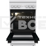 Комбинированная плита Gorenje GK5A12WG, полезный объем 68 л, очистка паром AquaClean, сводчатая форма духовки, механическое управление, электроподжиг, цвет белый, фото12