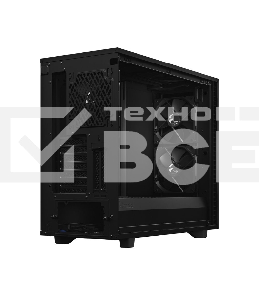 Корпус Fractal Design DEFINE 7 BLACK - DARK TG / mid tower / E-ATX / dark tint tempered glass / 3x140mm fans inc. / FD-C-DEF7A-03