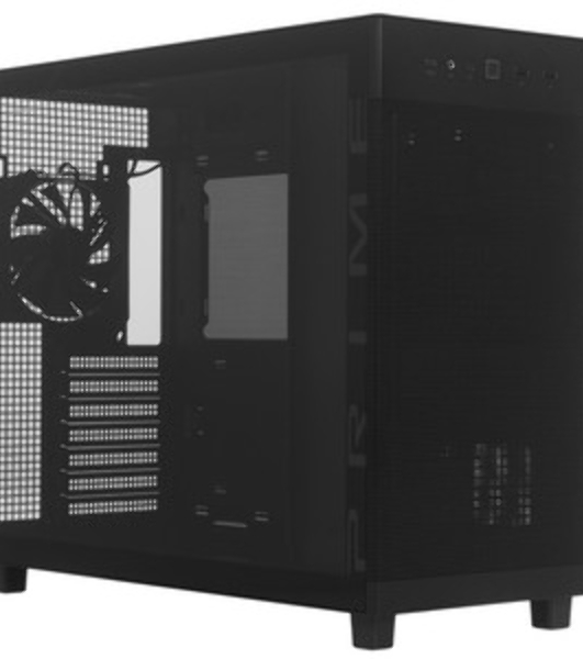 Корпус ASUS Prime AP303 TG, Midi-Tower, чёрный, 1 x 120 мм