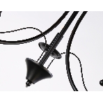 Светильник Ambrella light TR9606/3 BK черный E14/3 max 40W D560*650, фото7