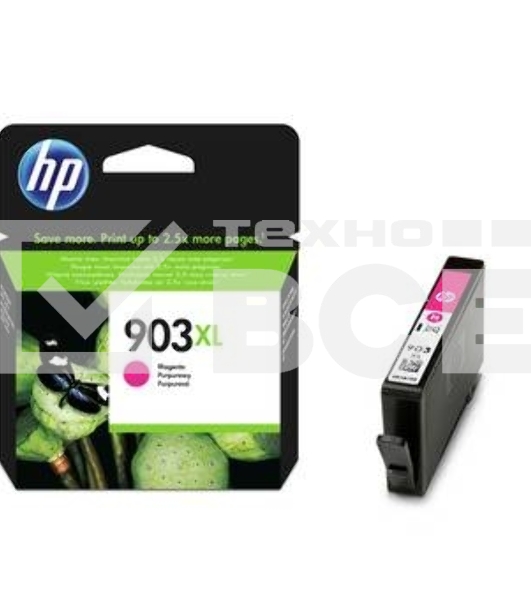 Картридж струйный HP 903XL T6M07AE пурпурный для HP OJP 6960/6970 (825стр.)