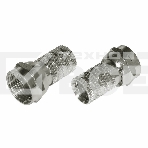 Разъем антенный на кабель, штекер F для кабеля RG-6, (2шт.) Rexant, фото4