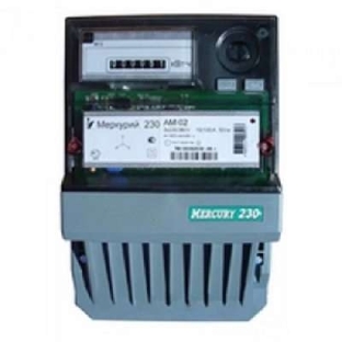 Счетчик 'Меркурий' 230 AM-02 3ф 10-100А 1 класс точн. 1 тариф. имп. вых. мех. винт Инкотекс 34804