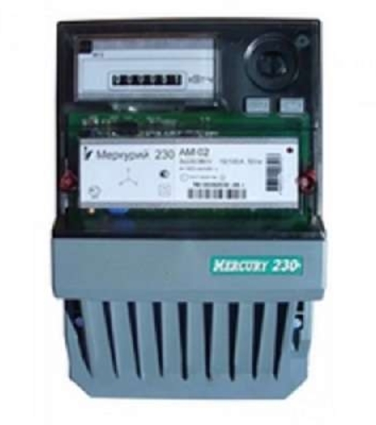 Счетчик 'Меркурий' 230 AM-02 3ф 10-100А 1 класс точн. 1 тариф. имп. вых. мех. винт Инкотекс 34804