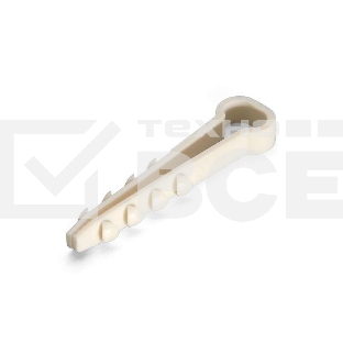 Дюбель-хомут ДХП 12-6 нейлон бел. (уп.100шт) Fortisflex 57159