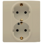 Розетка 2X2К+З винтыСЛНК ETIKA Розетка 2X2К+З винтыСЛНК ETIKA, фото3