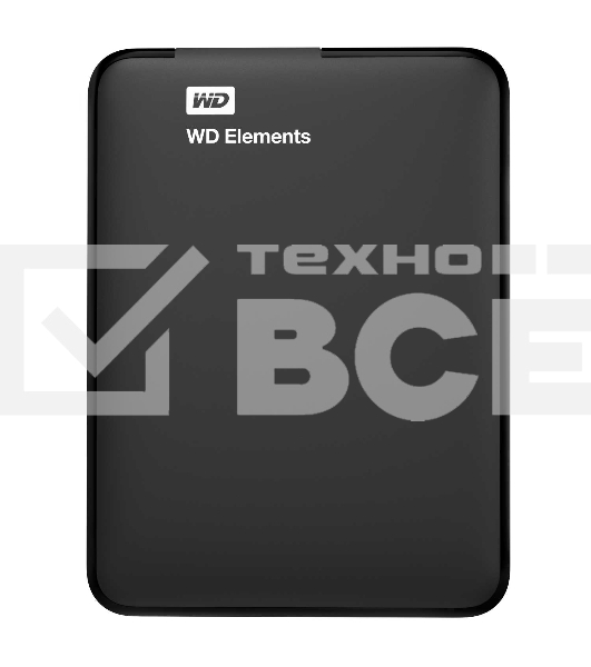 Внешний жесткий диск Western Digital Elements Portable WDBU6Y0040BBK-WESN 4ТБ 2,5