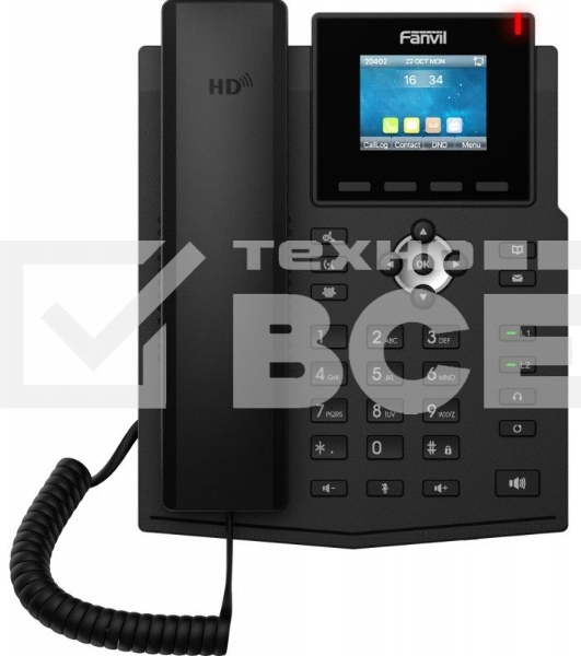Телефон IP Fanvil X3S Pro черный