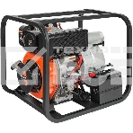 Мотопомпа PATRIOT MPD 3072 SFE4т дизель 296см3 5.7лс 75м3/ч 1200л/м глуб.8м напор25м 3'' бак3.5л, фото2