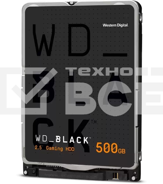 Жесткий диск Western Digital Black™ 500Gb 2,5