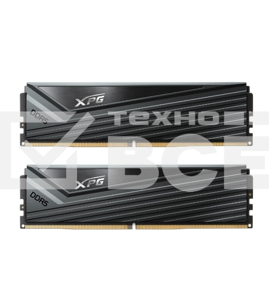 Оперативная память XPG Caster, DDR5, 32GB (2x16GB), 6400MHz, CL32, с радиаторами, чёрный