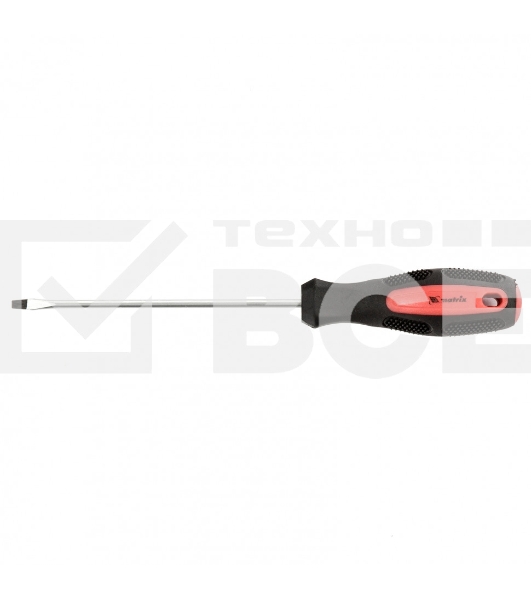 Отвертка MATRIX 12208 SL3х100мм CrV двухкомп. рукоятка