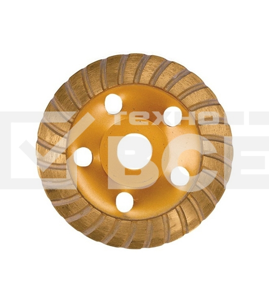 Чашка алмазная зачистная Matrix, 150 мм, Turbo