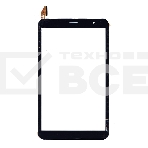 Сенсорное стекло (тачскрин) для Prestigio Grace 3738 3G, черное, фото2