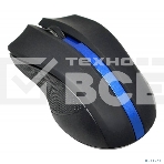 Мышь беспроводная Oklick 615MW черный/синий, 1000 dpi, радиоканал, USB, кнопки - 3, фото3