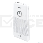 Портативный аккумулятор Perfeo 10000 mAh + Micro usb/In Micro usb/Out USB 1 А, 2.1A/белый (PF_B4297), фото 1