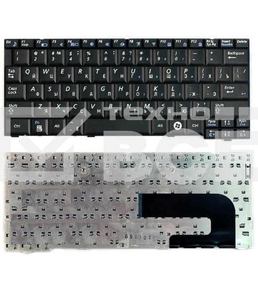 Клавиатура для ноутбука Samsung N120 N510, черная