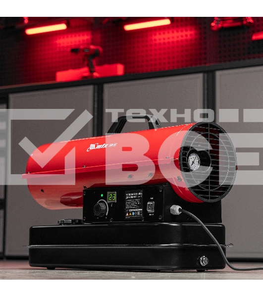 Дизельная тепловая пушка MTX DHB-10i, 10 кВт, 400 м3/ч, прямой нагрев, термостат