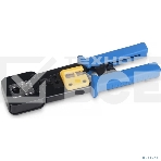 Инструмент обжимной Cabeus HT-376Z для коннекторов быстрой установки RJ-45 (8р8с), RJ-11/12 (6р6с, 6р4с, 6р2с), профессиональный, с храповым механизмом, фото3