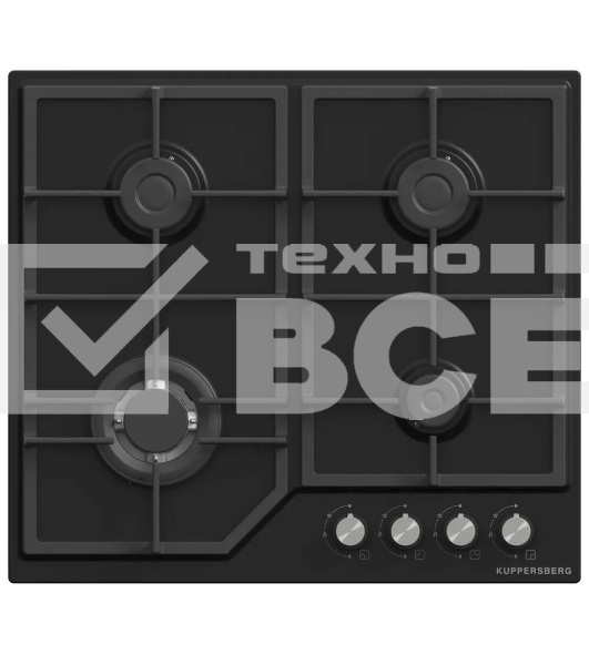 Газовая варочная панель Kuppersberg TS 68 B
