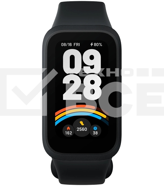 Фитнес трекер Xiaomi Smart Band 9 Active черный M2435B1 (BHR9444GL)