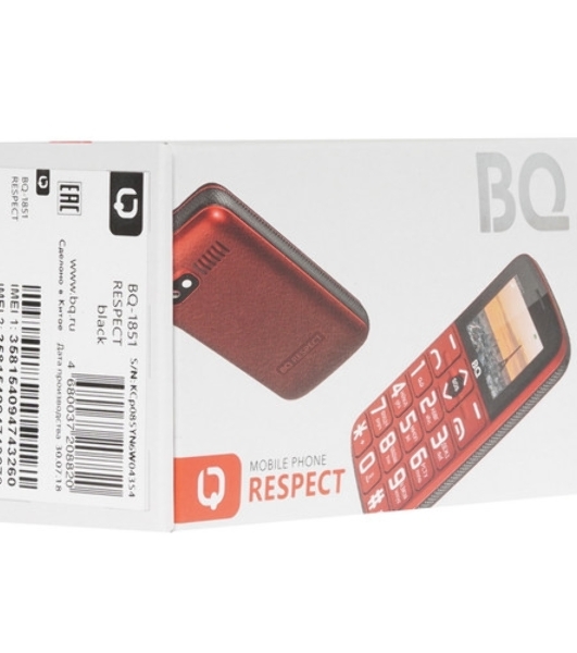 Мобильный телефон BQ 1851 Respect черный