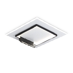 Светильник Ambrella light FL51455/1+1 WH/BK белый/черный 72W 3000K-6400K+4200K 500*500*80 (ПДУ РАДИО 2.4G), фото7