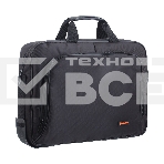 Сумка ExeGate EX264611RUS Office F1596 Black, черная, полиэстер, для ноутбуков до 15.6
