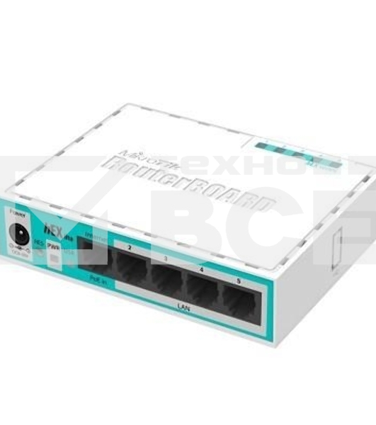 Маршрутизатор MikroTik RB750r2 hEX lite 5x10/100 Mbps