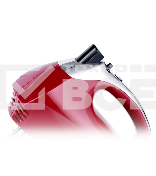 Миксер Centek CT-1118 хром/вишня 350Вт, 5 скоростей+турбо, взбивание/замешивание