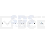 Хомут-стяжка кабельная нейлоновая Rexant 150 x2,5 мм, черная, упаковка 100 шт., фото4