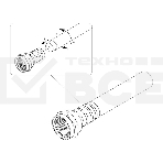 Разъем антенный на кабель, штекер F для кабеля RG-6, (2шт.) Rexant, фото5