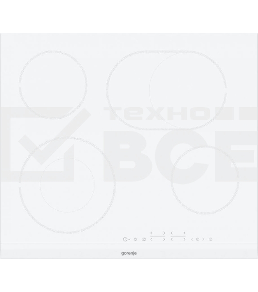 Варочная поверхность Gorenje ECT643WCSC белый