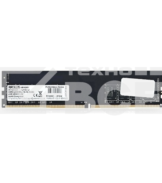 Оперативная память AMD Radeon R7, DDR4, 4GB (1x4GB), 2666MHz, CL16, UDIMM