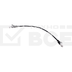 Патч-корд U/UTP, CAT 5e, RJ45-RJ45, 26AWG, ZH нг(А)-HF, черный, 0,3м Rexant, фото2