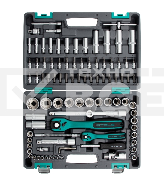 Набор инструментов Stels 94 предмета, 12 гранные головки 14118